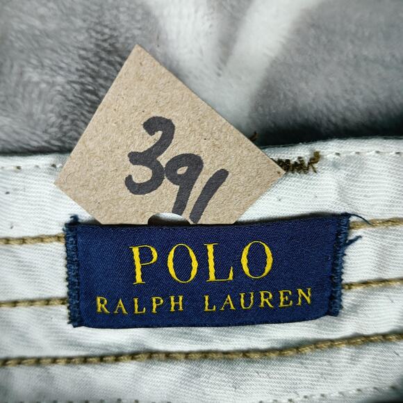 Polo Ralph Lauren Cargo Shorts Mens 42 Khaki Classic Polo Chino Utility Pockets - Picture 10 of 10